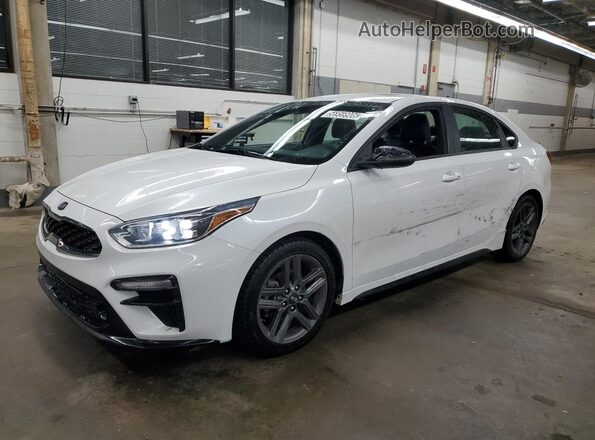 3KPF34AD5ME411174 2021 KIA FORTE White 
