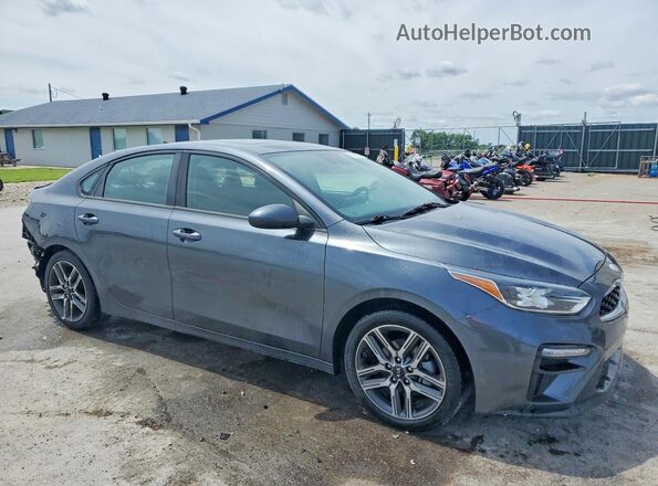 3KPF34AD6KE014702 2019 KIA FORTE Серый 