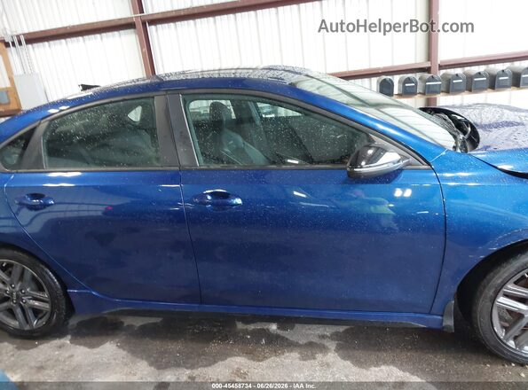 3KPF34AD6ME311178 2021 KIA FORTE Blue სალონის 360-გრადუსიანი ხედი