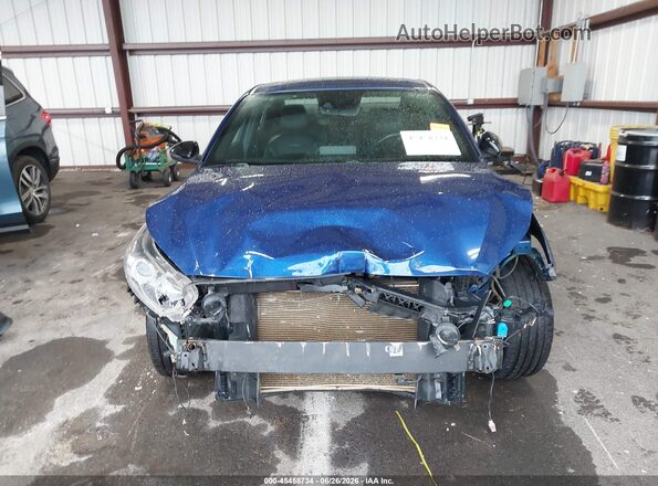 3KPF34AD6ME311178 2021 KIA FORTE Blue უკანა სალონის ხედი