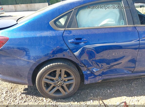 3KPF34AD6ME313819 2021 KIA FORTE Blue წინა ხედი