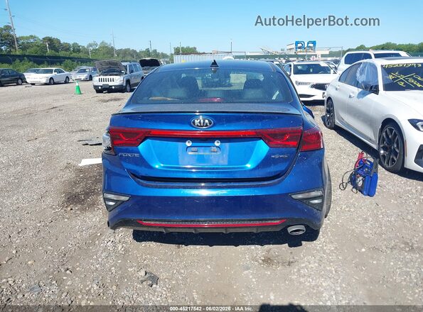 3KPF34AD6ME313819 2021 KIA FORTE Blue 
