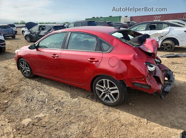 3KPF34AD7KE013140 2019 KIA FORTE Красный Задняя левая четверть