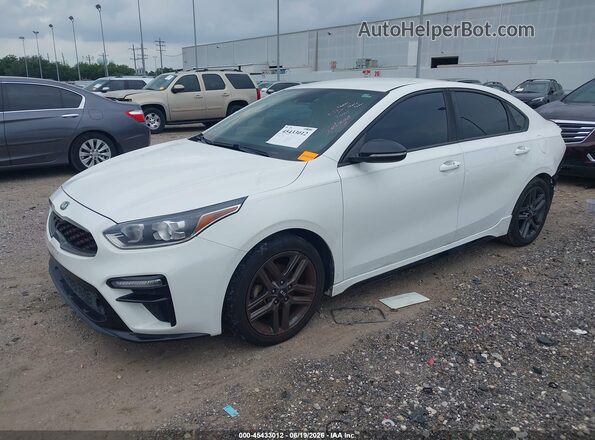 3KPF34AD7LE137720 2020 KIA FORTE Белый Передняя левая четверть