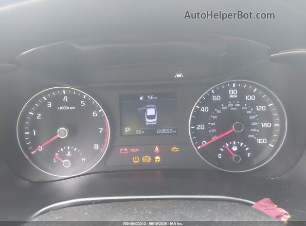3KPF34AD7LE137720 2020 KIA FORTE Белый Вид задних сидений