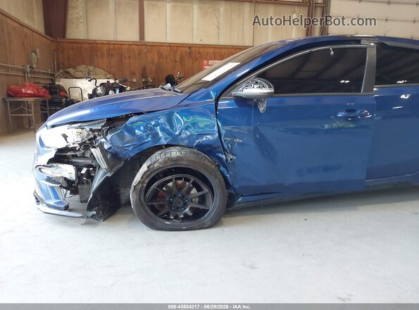 3KPF34AD7LE163508 2020 KIA FORTE Blue Вид спереду