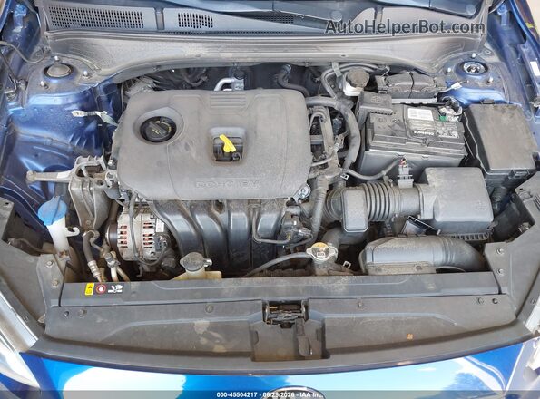 3KPF34AD7LE163508 2020 KIA FORTE Blue Вид ззаду
