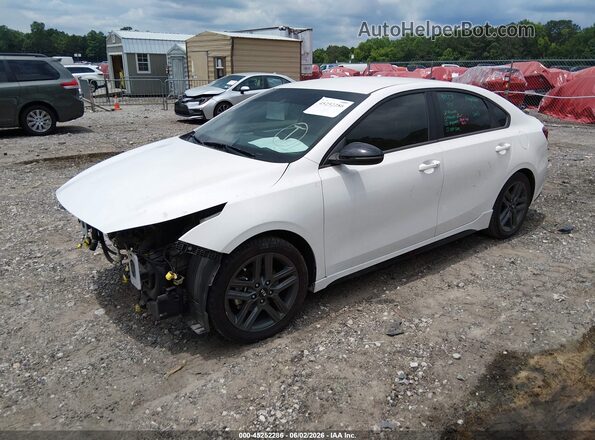 3KPF34AD7ME278935 2021 KIA FORTE White Передня ліва чверть