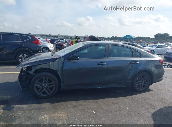 3KPF34AD7ME312789 2021 KIA FORTE Gray წინა ხედი