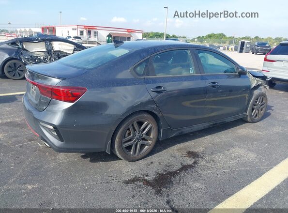 3KPF34AD7ME312789 2021 KIA FORTE Gray უკანა მარჯვენა