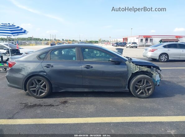 3KPF34AD7ME312789 2021 KIA FORTE Gray სალონის 360-გრადუსიანი ხედი