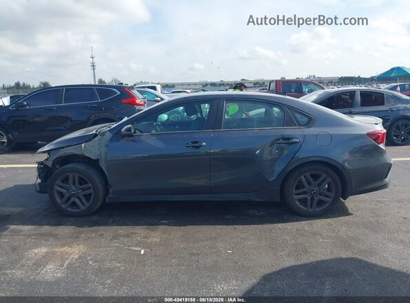 3KPF34AD7ME312789 2021 KIA FORTE Gray 