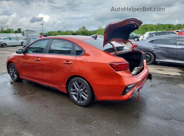 3KPF34AD7ME332749 2021 KIA FORTE Orange უკანა მარცხენა