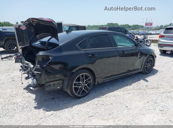 3KPF34AD7ME360342 2021 KIA FORTE Black Trasero derecho