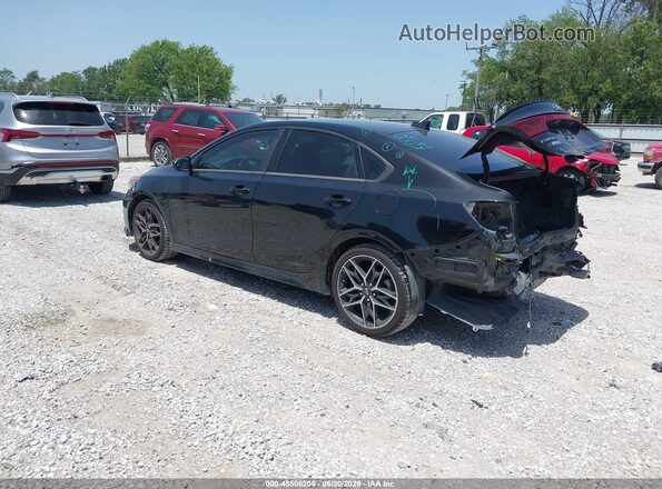 3KPF34AD7ME360342 2021 KIA FORTE Black Trasero izquierdo