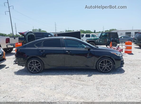 3KPF34AD7ME360342 2021 KIA FORTE Black Vista interior trasera