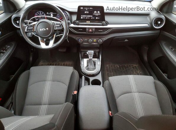 3KPF34AD7NE535917 2022 KIA FORTE Gray Առջևի վահանակի տեսք