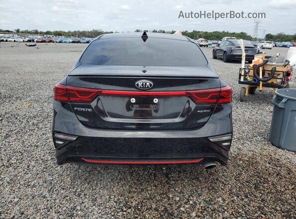 3KPF34AD8LE240337 2020 KIA FORTE Черный Вид сзади