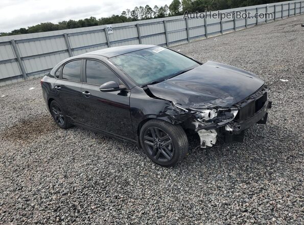 3KPF34AD8LE240337 2020 KIA FORTE Черный Передняя правая четверть