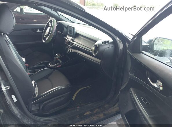 3KPF34AD8LE250589 2020 KIA FORTE Black Widok wnętrza z przodu