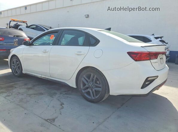 3KPF34AD8ME264381 2021 KIA FORTE White Trasero izquierdo