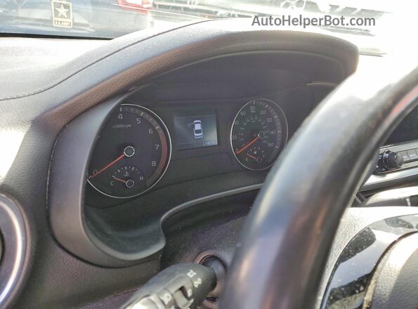 3KPF34AD8ME264381 2021 KIA FORTE White Vista del cuadro de instrumentos