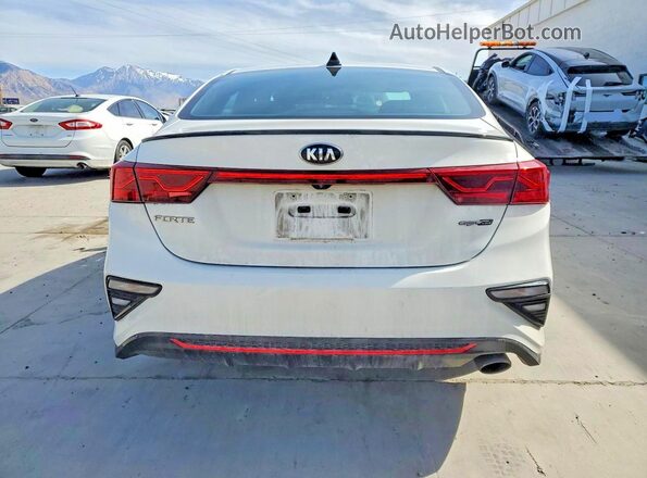 3KPF34AD8ME264381 2021 KIA FORTE White Vista trasera