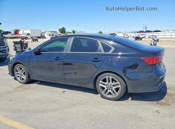 3KPF34AD9KE041554 2019 KIA FORTE Black Tył lewy
