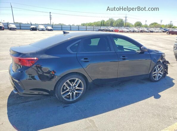 3KPF34AD9KE041554 2019 KIA FORTE Black Tył prawy