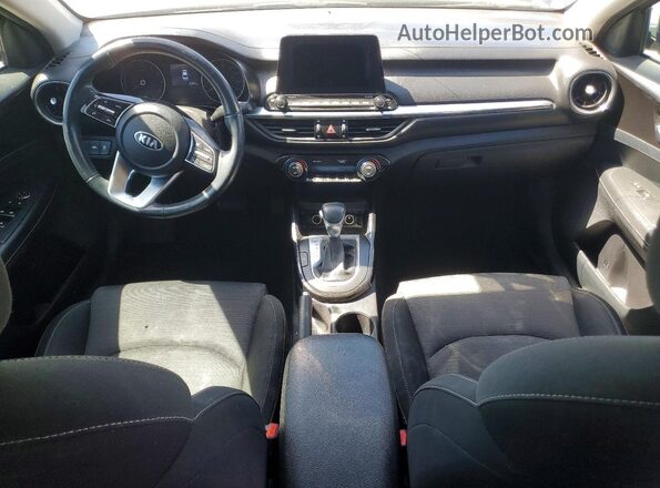 3KPF34AD9KE041554 2019 KIA FORTE Black Widok deski rozdzielczej