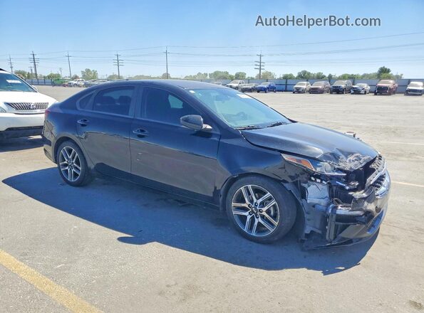 3KPF34AD9KE041554 2019 KIA FORTE Black Przód prawy