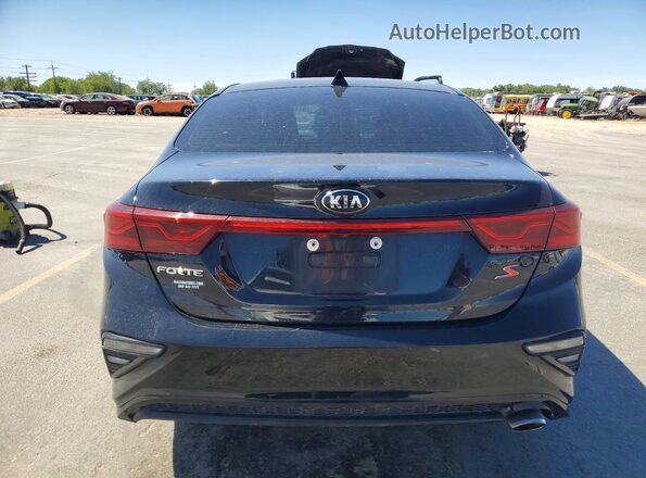 3KPF34AD9KE041554 2019 KIA FORTE Black Widok z tyłu