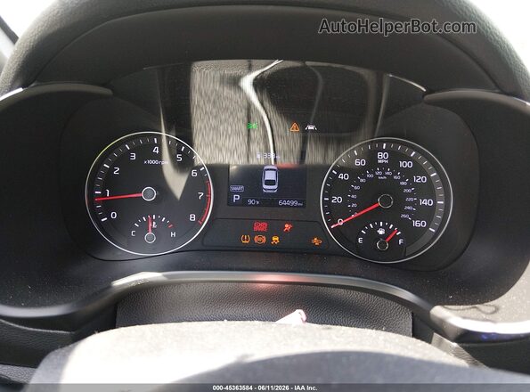 3KPF34AD9ME333532 2021 KIA FORTE Gray Vista de los asientos traseros