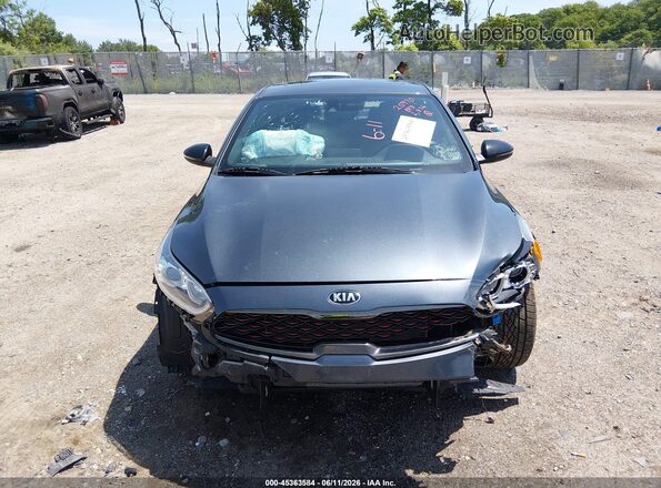 3KPF34AD9ME333532 2021 KIA FORTE Gray Vista del cuadro de instrumentos