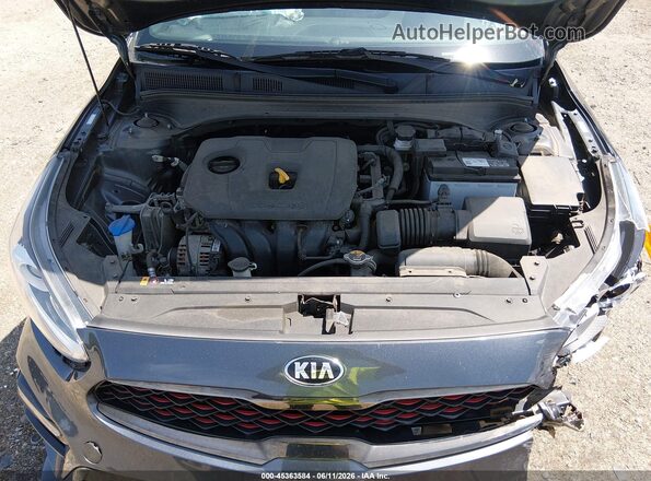 3KPF34AD9ME333532 2021 KIA FORTE Gray Vista trasera