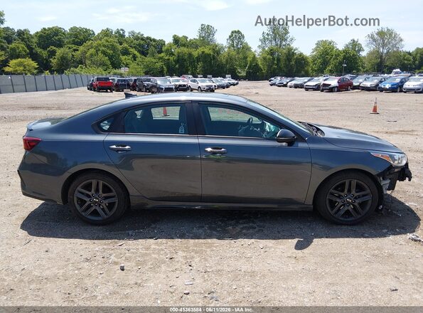 3KPF34AD9ME333532 2021 KIA FORTE Gray Vista interior trasera