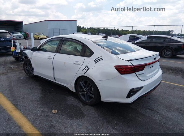3KPF34AD9ME418497 2021 KIA FORTE White Հետևի ձախ