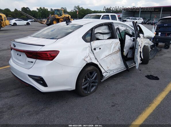 3KPF34AD9ME418497 2021 KIA FORTE White Հետևի աջ