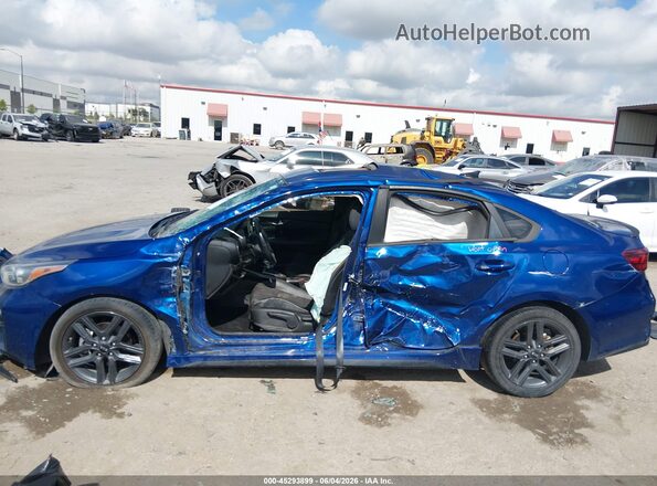 3KPF34ADXLE248973 2020 KIA FORTE Blue სალონის 360-გრადუსიანი ხედი