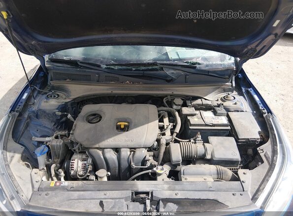 3KPF34ADXLE248973 2020 KIA FORTE Blue უკანა ხედი