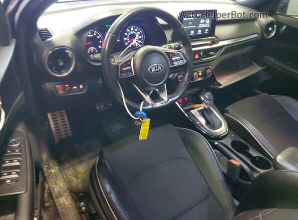 3KPF34ADXME294014 2021 KIA FORTE Black Vista del salpicadero