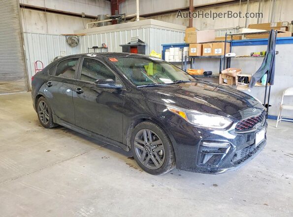 3KPF34ADXME294014 2021 KIA FORTE Black Delantero derecho