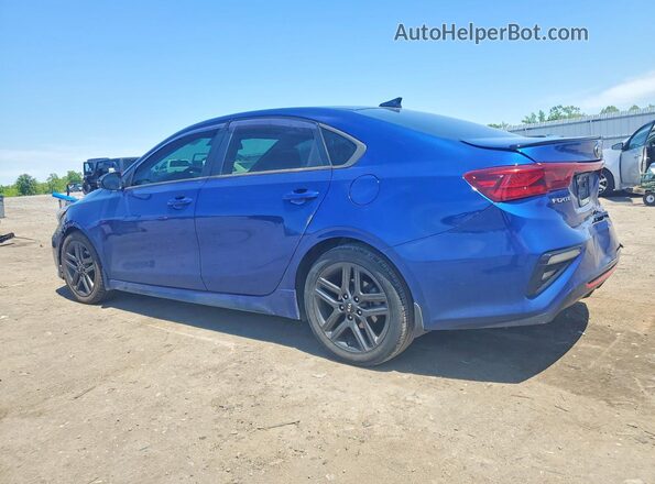 3KPF34ADXME303200 2021 KIA FORTE Blue Հետևի ձախ