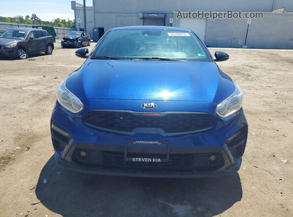 3KPF34ADXME303200 2021 KIA FORTE Blue Դիմացի տեսք