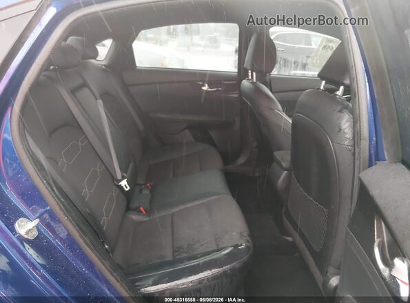 3KPF34ADXME400865 2021 KIA FORTE Blue Vista de la etiqueta del VIN