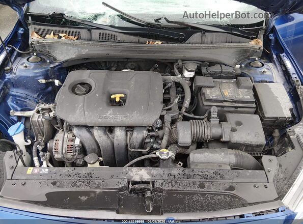 3KPF34ADXME400865 2021 KIA FORTE Blue Vista trasera