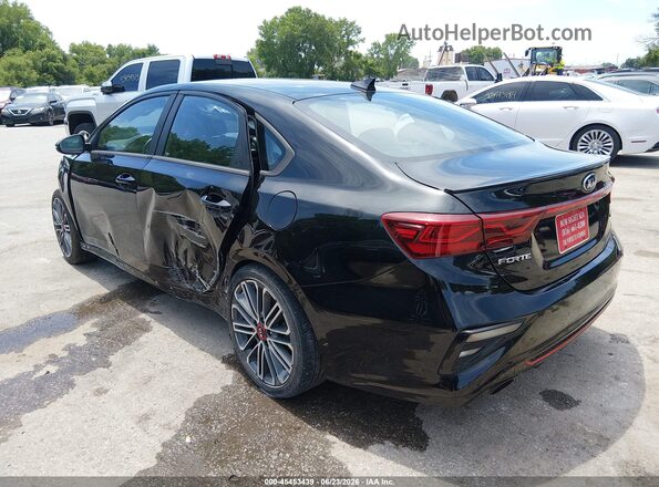 3KPF44AC0ME395194 2021 KIA FORTE Black უკანა მარცხენა