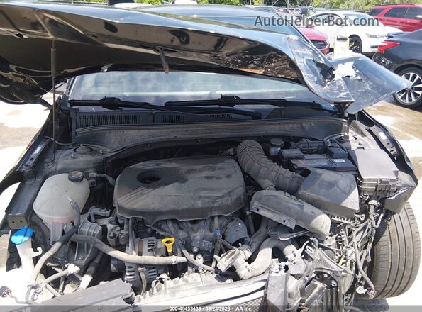 3KPF44AC0ME395194 2021 KIA FORTE Black უკანა ხედი