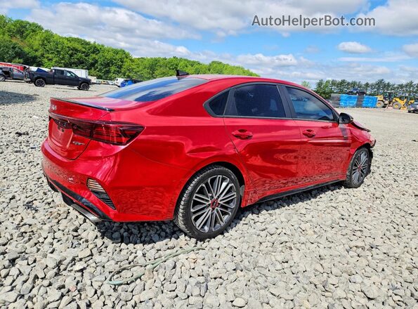 3KPF44AC0NE469392 2022 KIA FORTE Red 