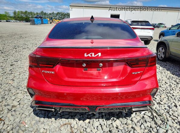 3KPF44AC0NE469392 2022 KIA FORTE Red 